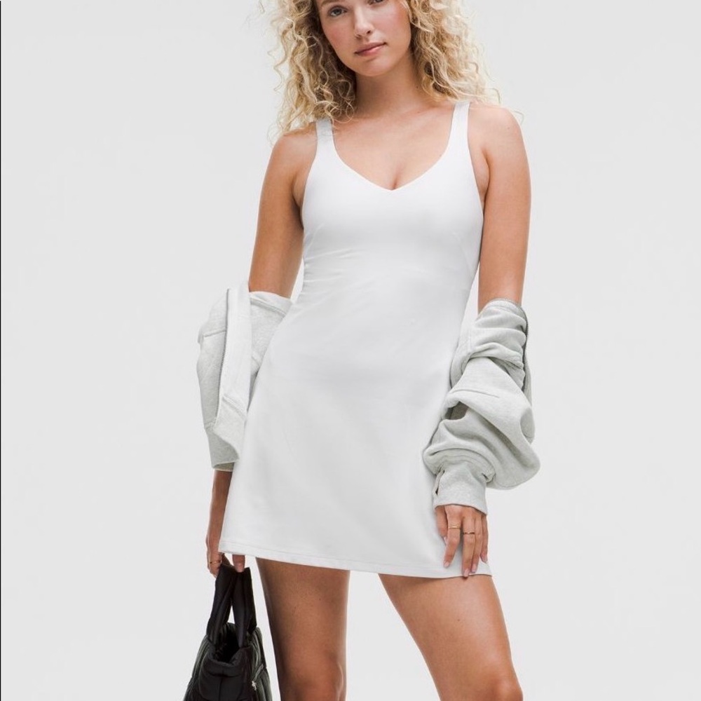 Lululemon Align Dress - White Size 8 Sold out Online